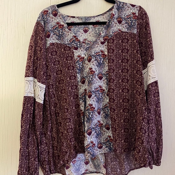 Long Sleeve Blouse - Picture 1 of 3